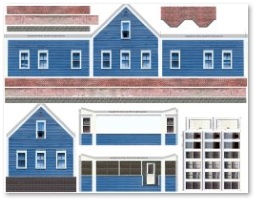 Cape Paper House - Prussian Blue